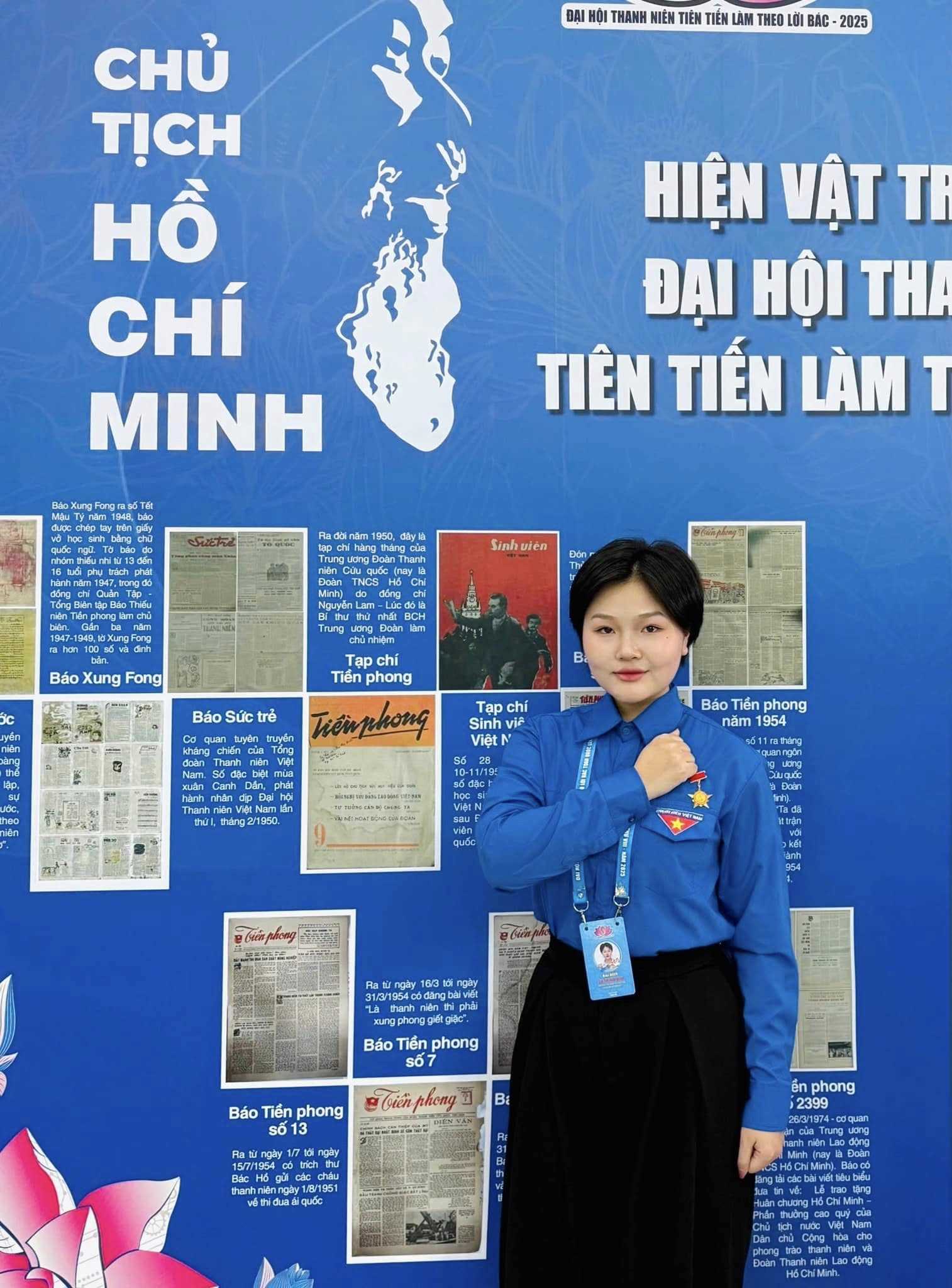 SINH VIÊN BÙI THỊ THÙY DUNG THAM DỰ ĐẠI HỘI THANH NIÊN TIÊN TIẾN LÀM THEO LỜI BÁC TOÀN QUỐC LẦN THỨ VIII – NĂM 2025